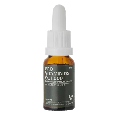 TISSO Naturprodukte Pro Vitamin D3 Öl 1.000